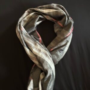 New Plaid Metallic scarf